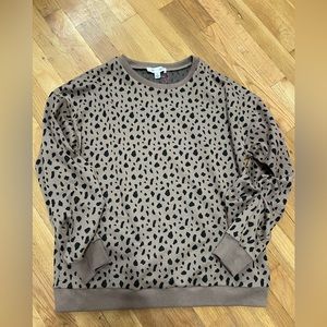 Leopard Lightweight Sweatshirt